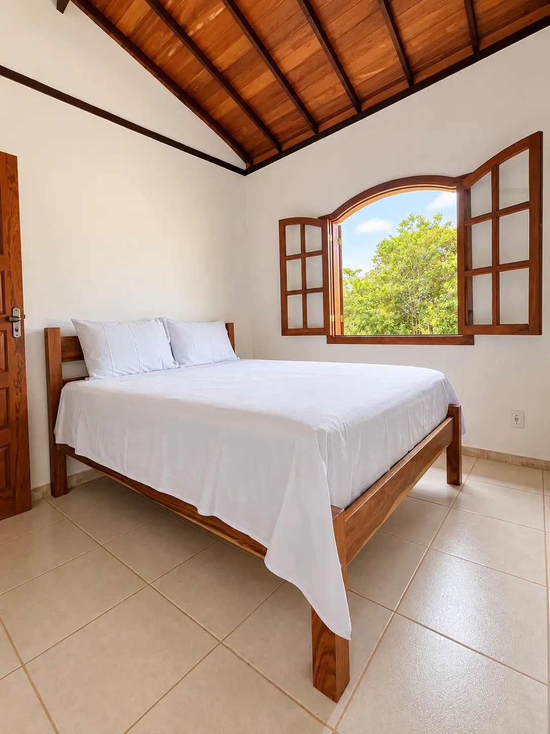 Quarto de casal acolhedor